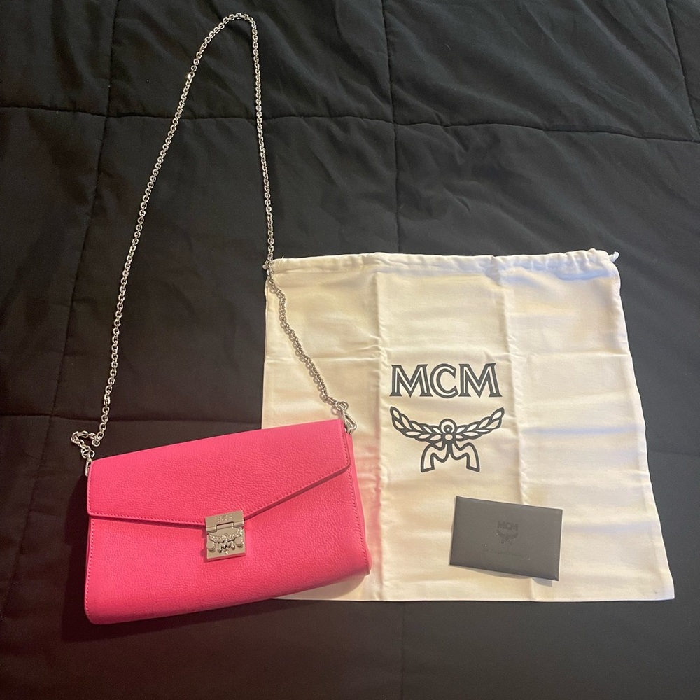 SOLD!!!! MCM pink crossbody